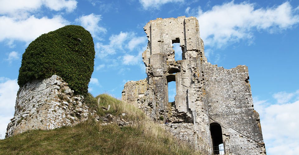 Corfe Castle und Landschaftsfahrt durch Dorset County 