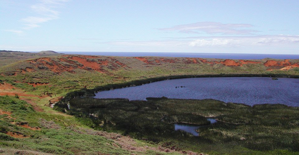 Im Geländewagen zum Rano Raraku