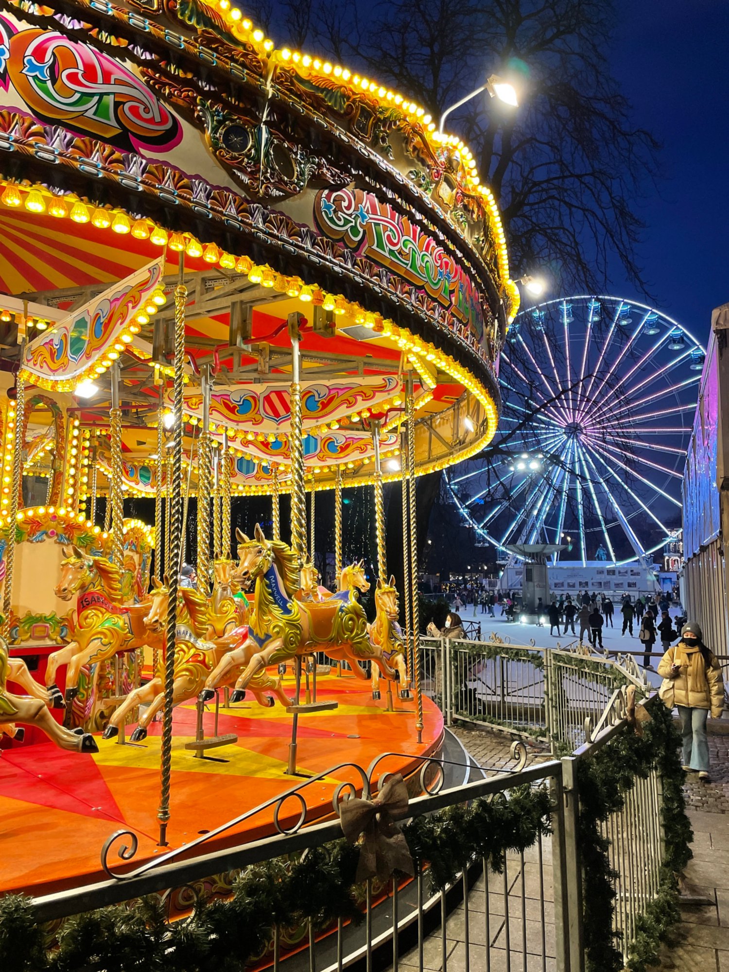 Weihnachtsmarkt in Oslo