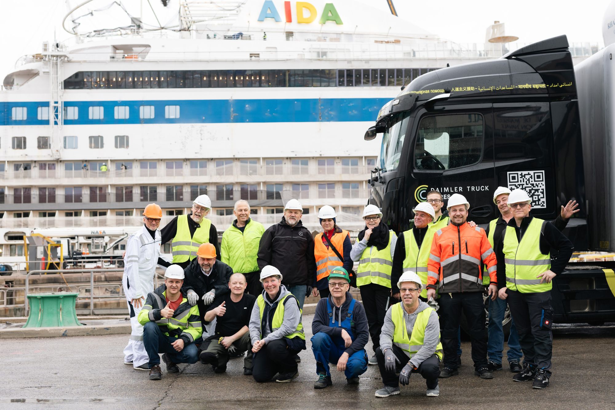 Werft-Programm Evolution: AIDA Cruises spendet 4.400 Möbelstücke von AIDAdiva an DER HAFEN HILFT! e.V. in Hamburg