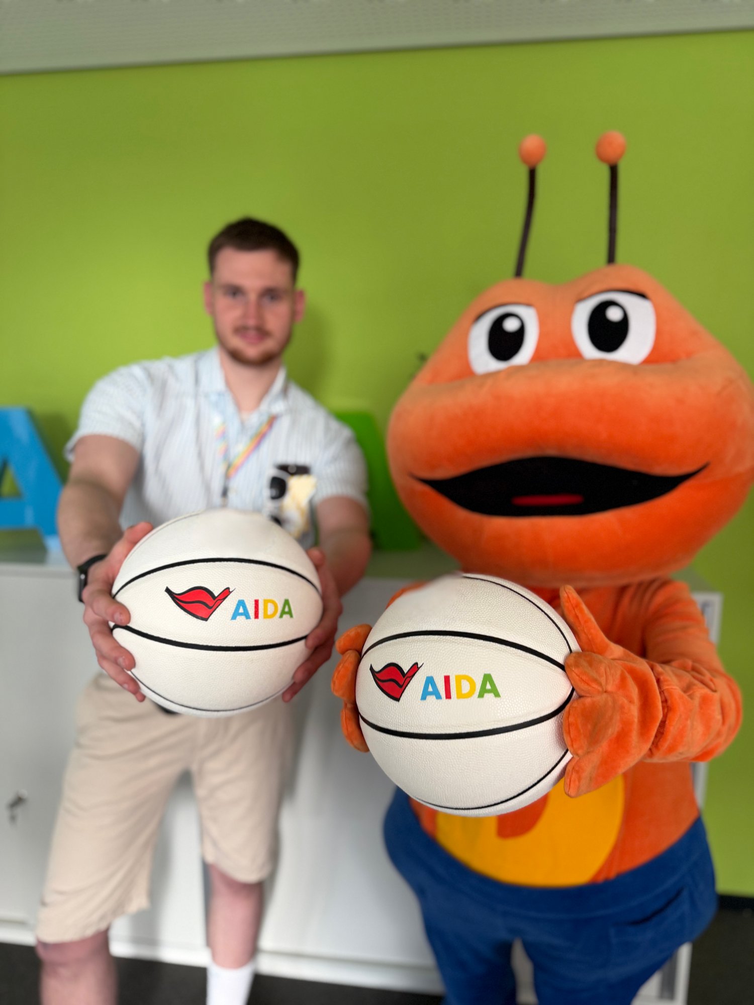 Basktball im AIDAhome