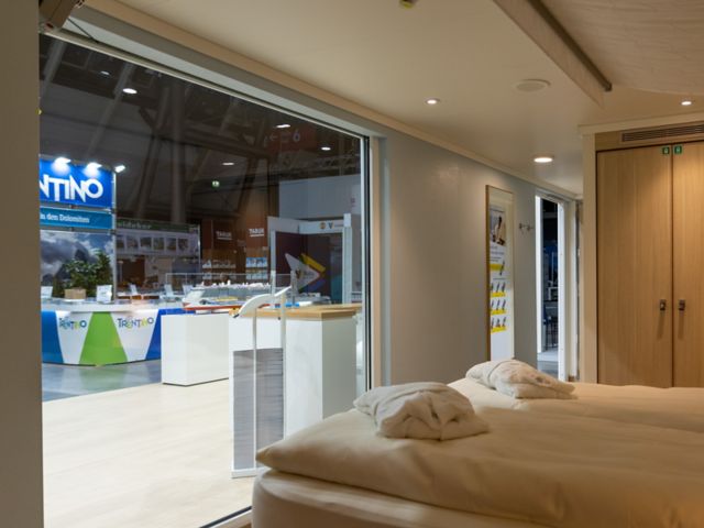AIDA Verandakabine zum Besichtigen Messe Stuttgart