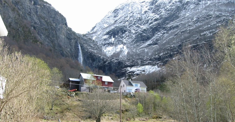 Schöne Aussichten auf Fjord und Gletscher
