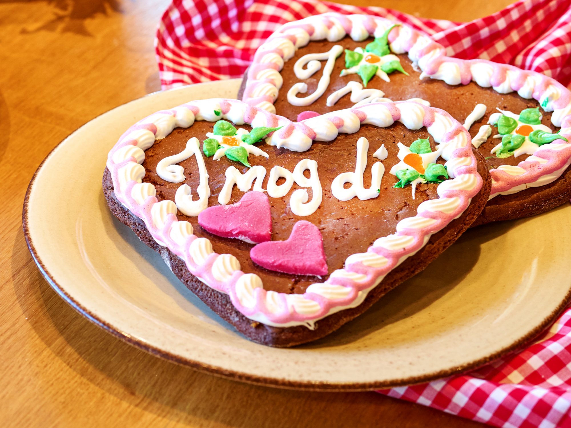 Lebkuchenherz "I mog di"