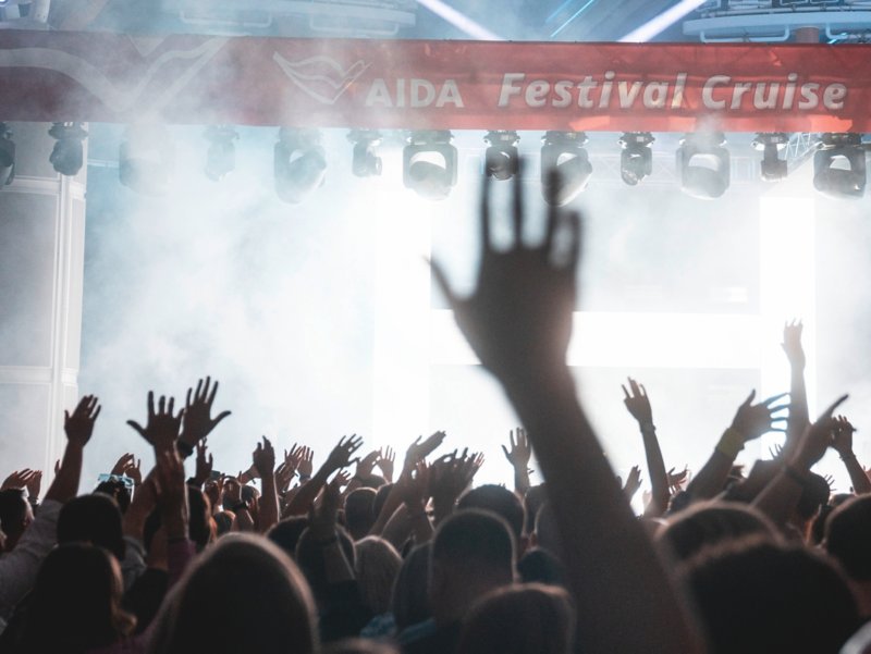 Save the Date für die AIDA Festival Cruise 2026