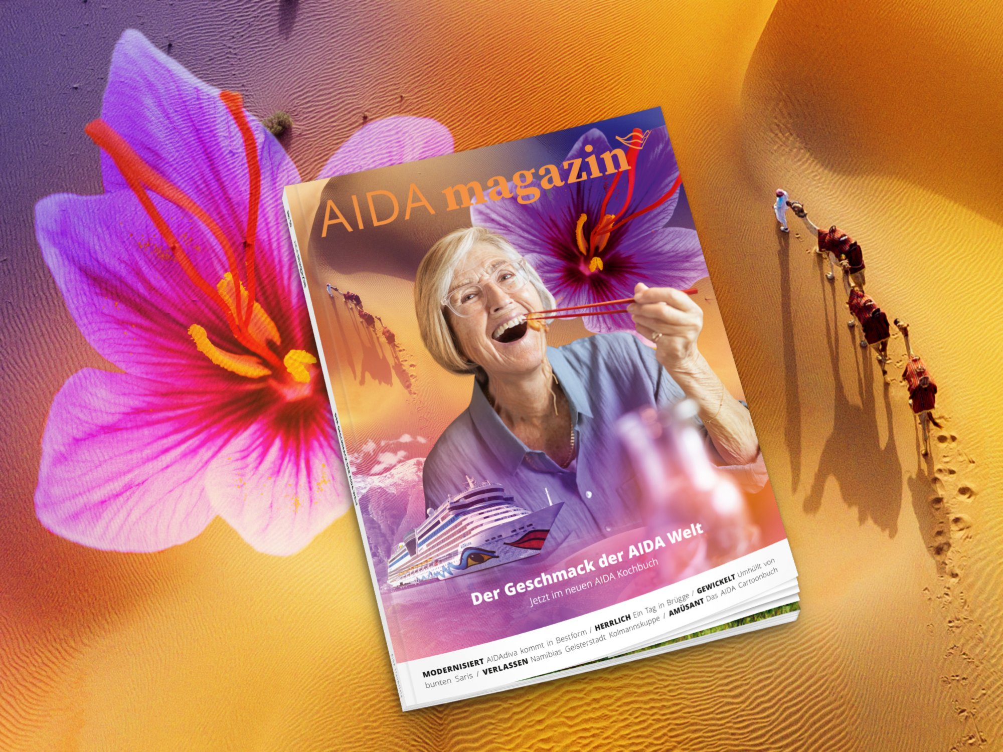 Printmedien bei AIDA