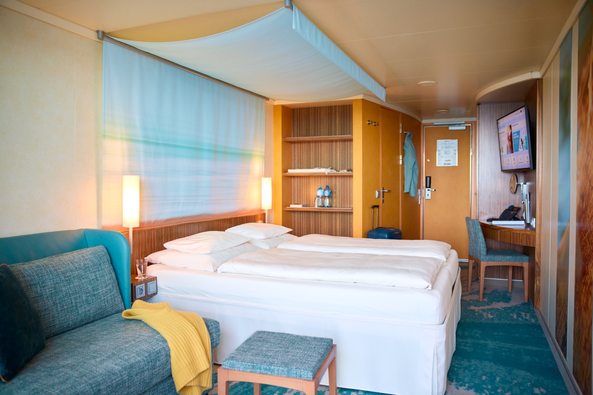 Shooting AIDAdiva Interieur und People, 04/2025