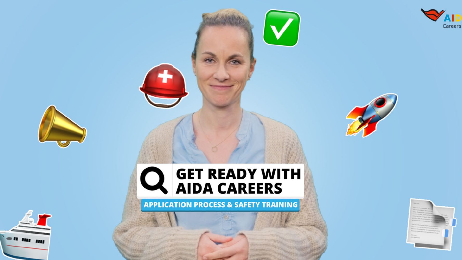 Get ready with AIDA Careers: application process and safety training