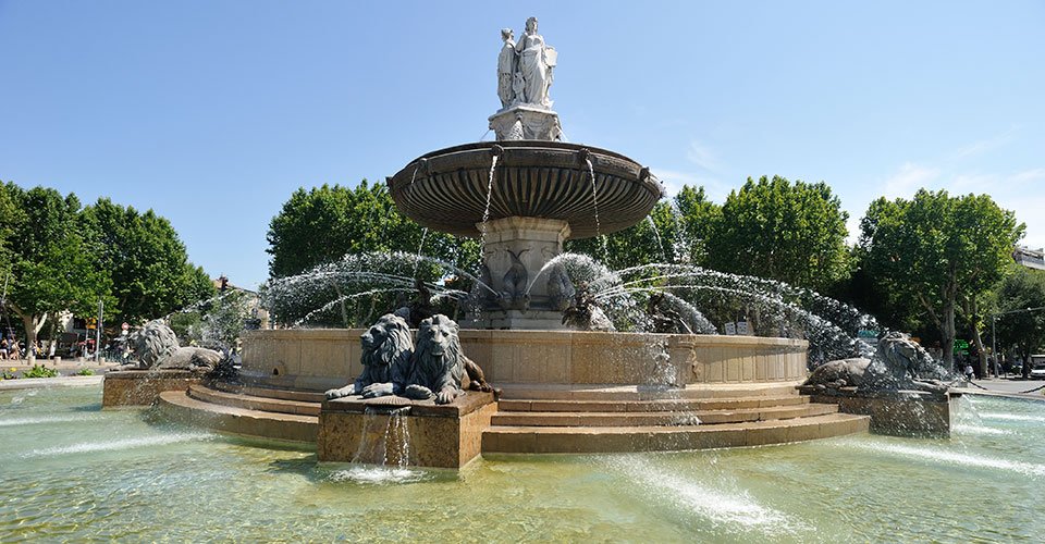 Aix-en-Provence und Weihnachtsmarkt