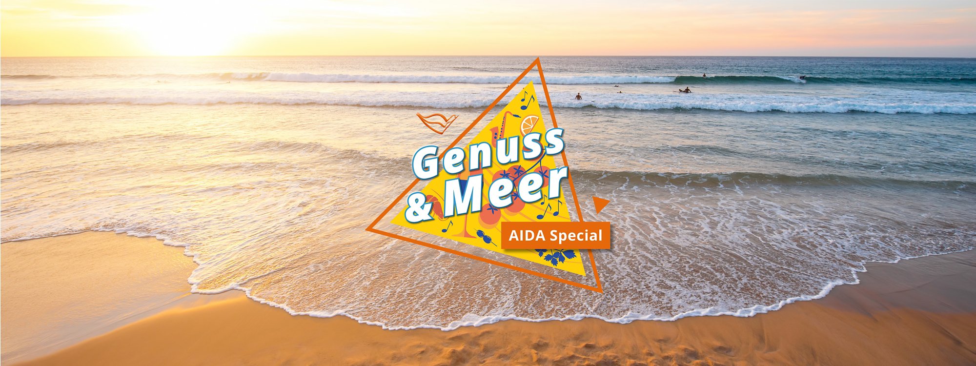 AIDA Specials - Genuss und Meer Keyvisual