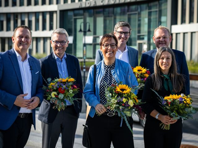 Gruppenfoto mit der Jury