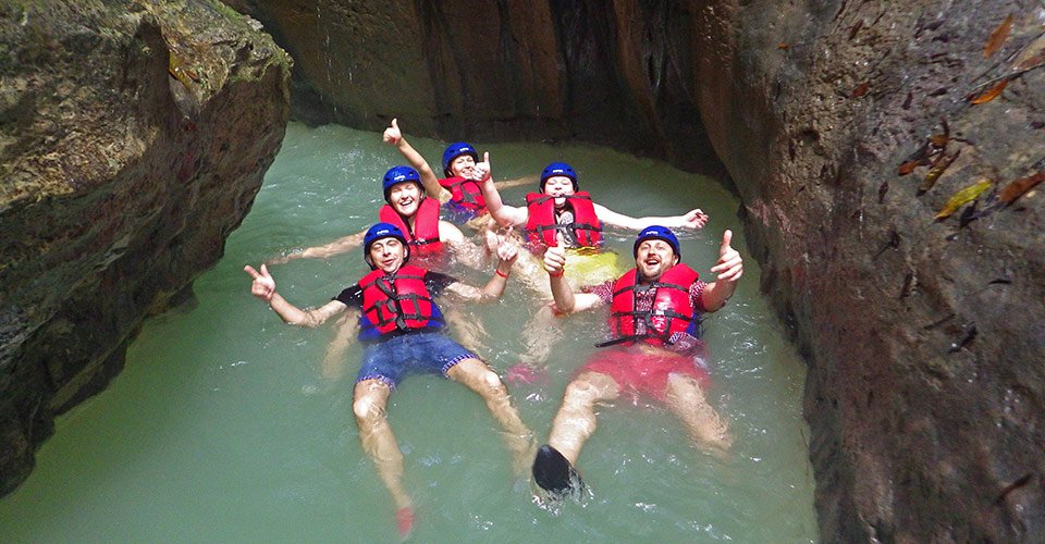 Abenteuer an den Wasserfällen von Damajagua