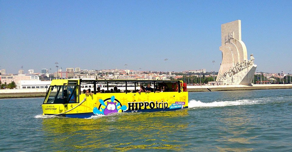 Lissabon zu Wasser und zu Land