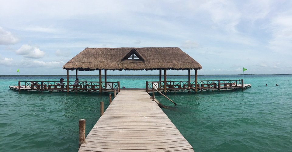 Festung Bacalar und Lagune der Sieben Farben 