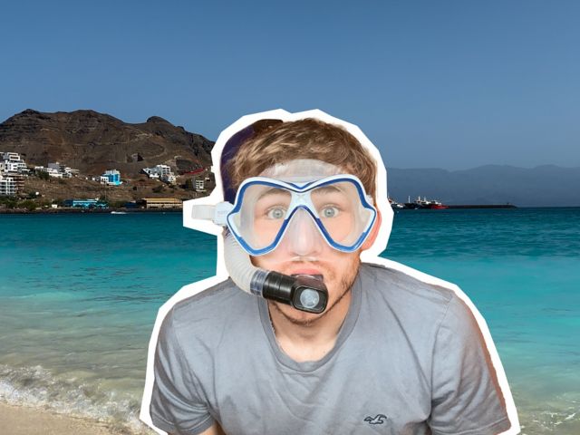 Weltreisereporter Dave geht Tauchen