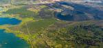 Flug über Myvatn und Umgebung