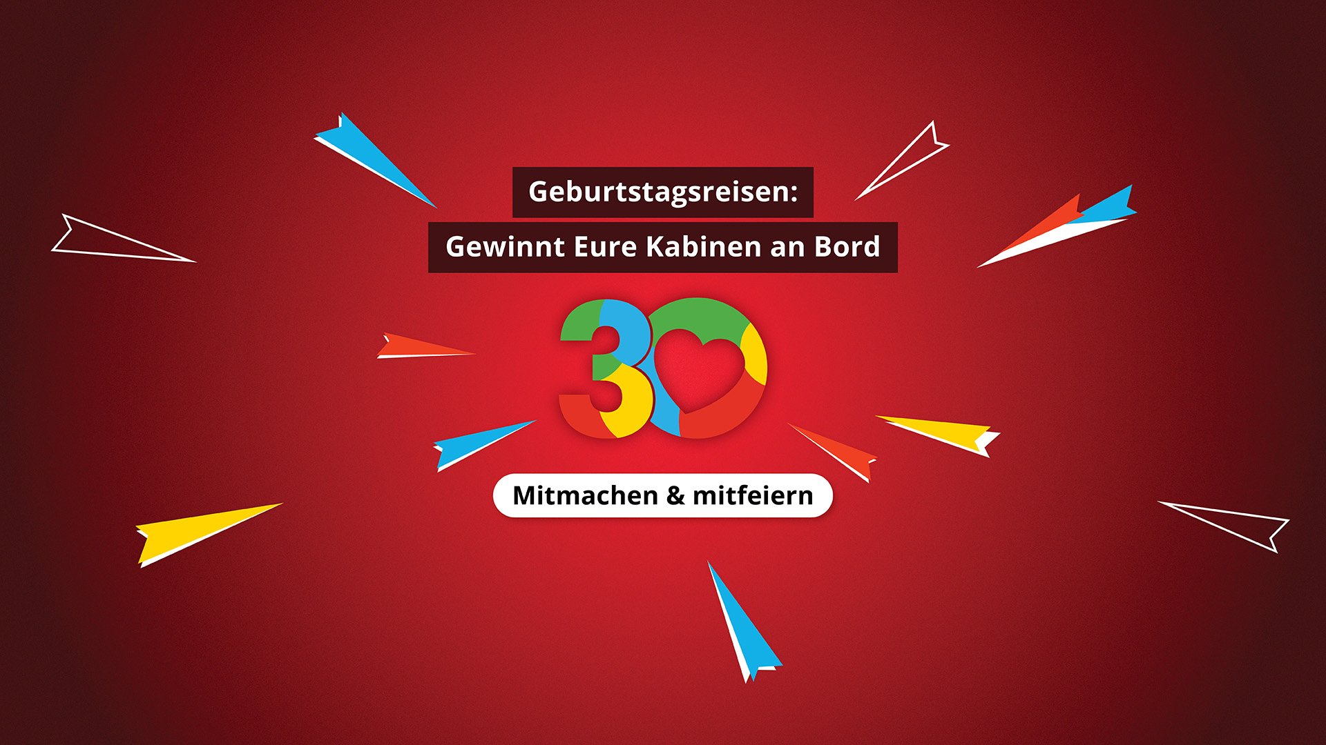 AIDAradio Gewinnspiel - AIDA Geburtstagsreisen