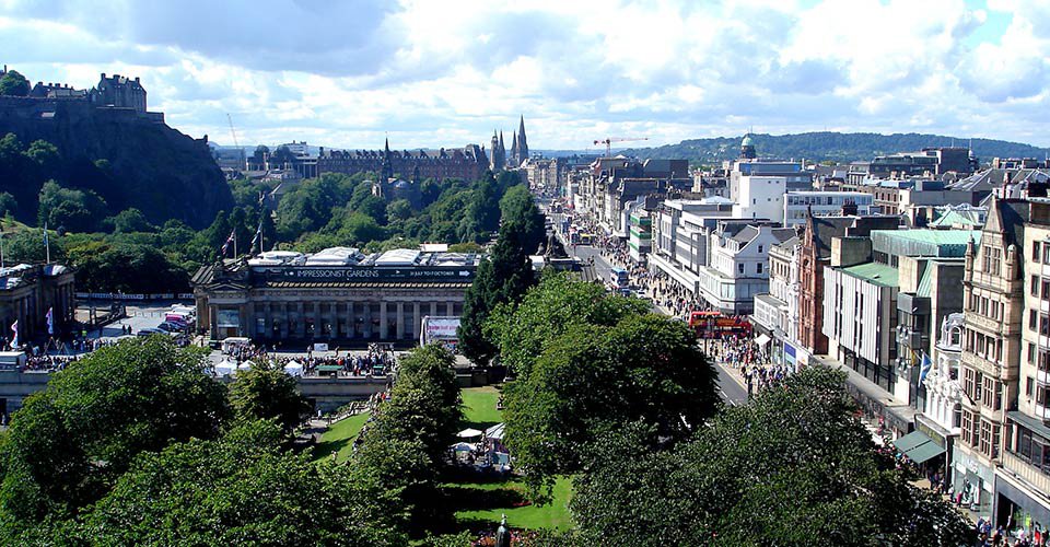 Hop-on-hop-off-Bus in Edinburgh