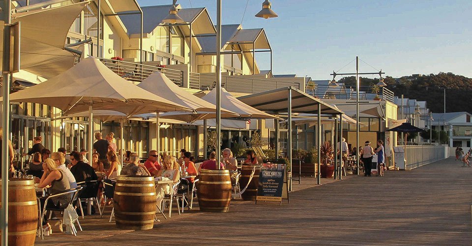 Launceston Seaport boardwalk