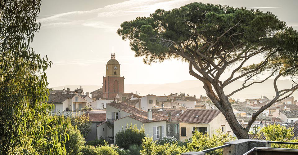 Saint-Tropez the clock tower