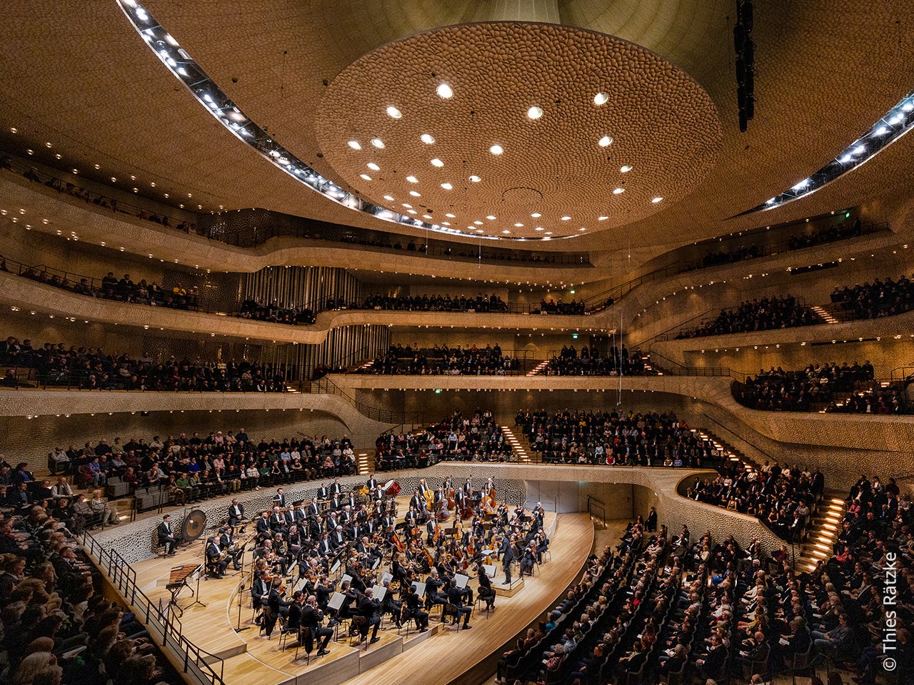 Elbphilharmonie im Inneren