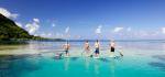 Stand-Up-Paddling im Pazifischen Ozean