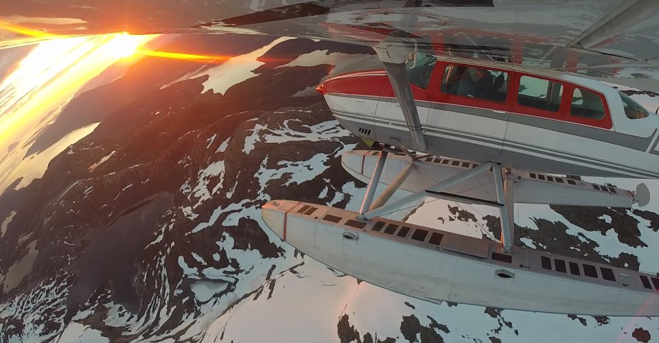 Mit dem Wasserflugzeug über Bergen und Fjorde