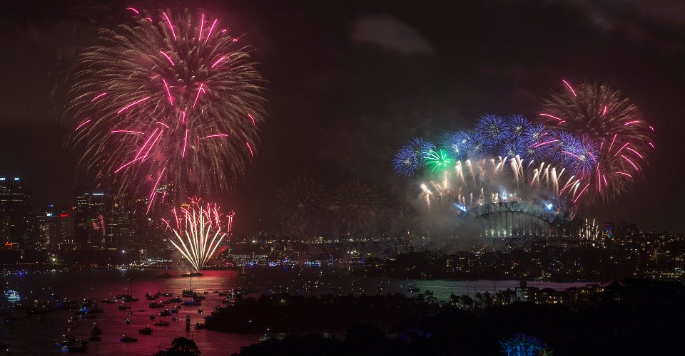 Sydneys Oper mit Feuerwerk (Kategorie B)