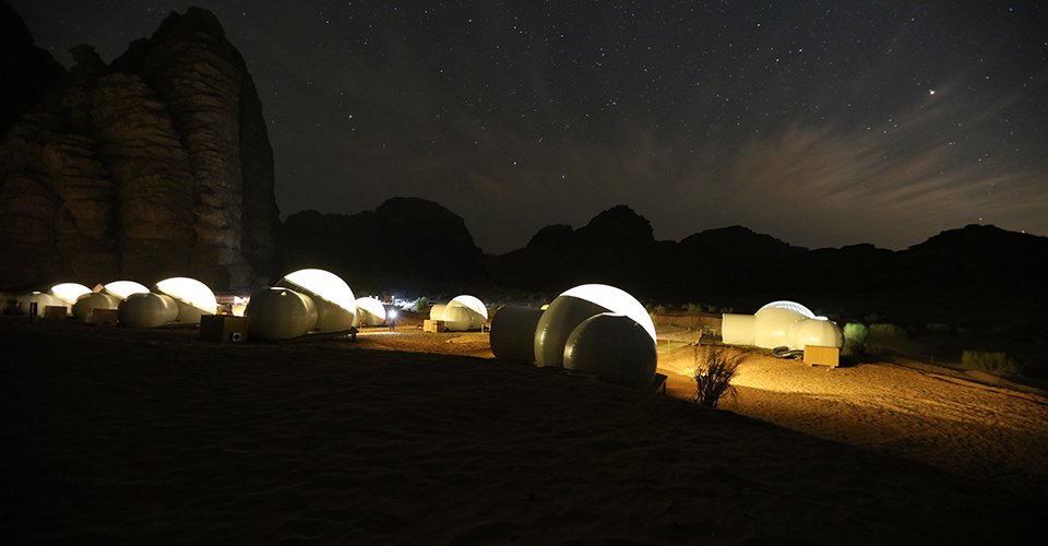 Highlights von Jordanien: Petra und Wadi Rum - Übernachtung im „Bubble Tent“ (Doppelbelegung)