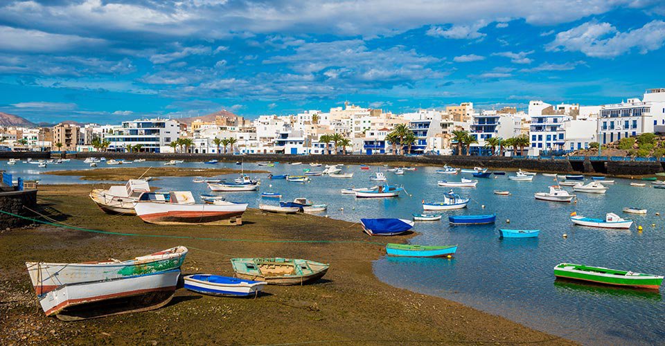 Harbor of Arrecife, Lanzarote, Canary Islands, Spain