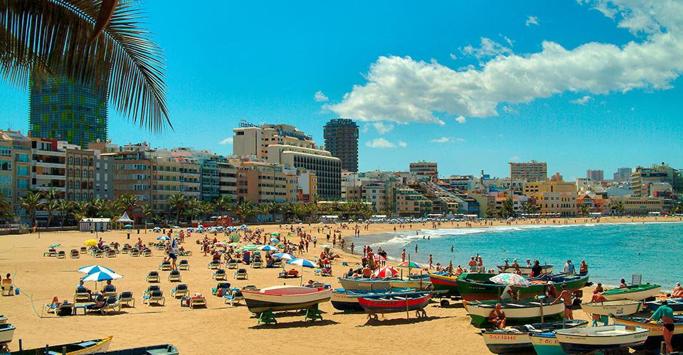 Strand Las Palmas de Gran Canaria Spanje.jpg