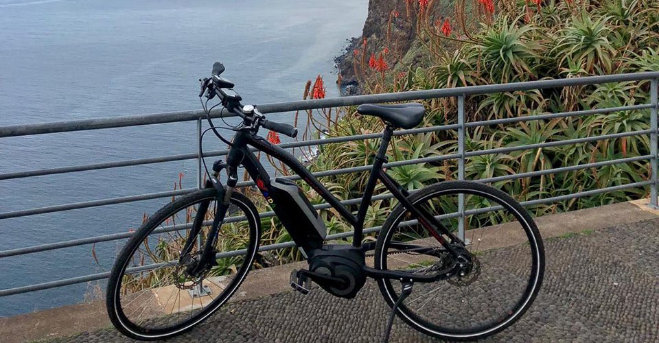 Mit dem E-Bike zur Christusstatue und durch Funchal