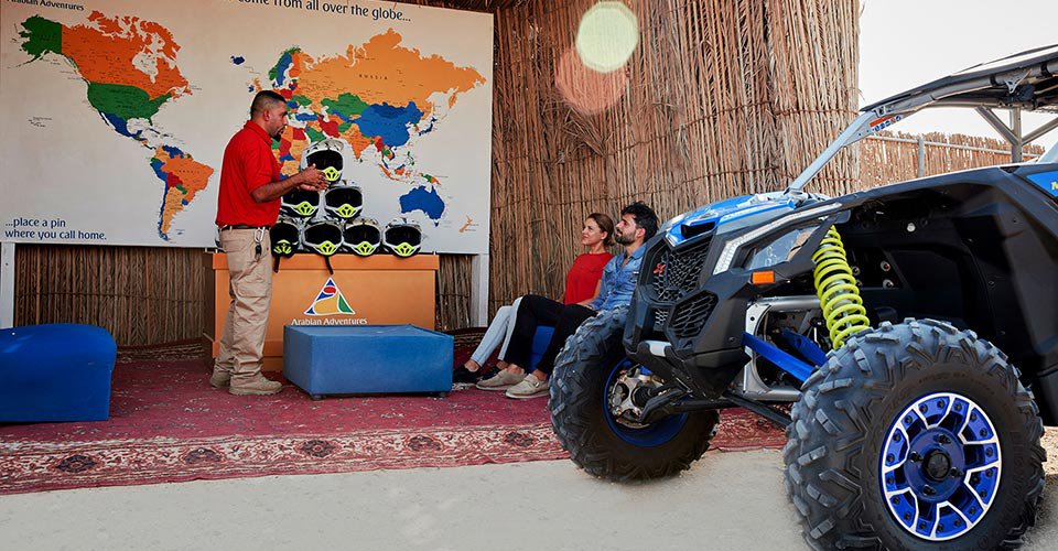 Abenteuer in der Wüste im privaten Buggy