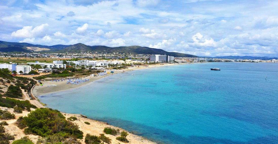 Entspannen an der Playa d’en Bossa 