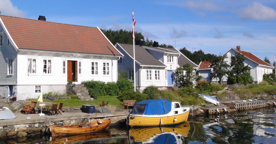 Entdeckung der Insellandschaft mit dem Boot