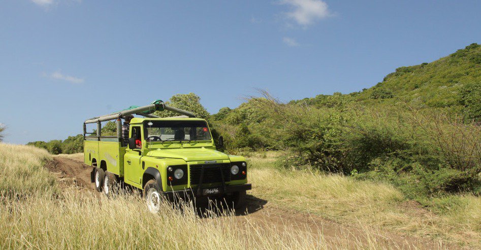 Ursprüngliches St. Lucia mit dem Geländewagen und  Katamaranfahrt 