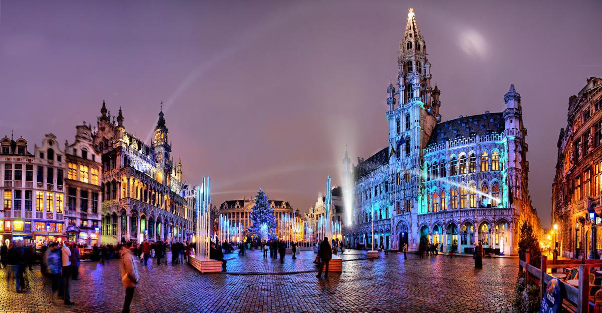 Weihnachtliches Brüssel