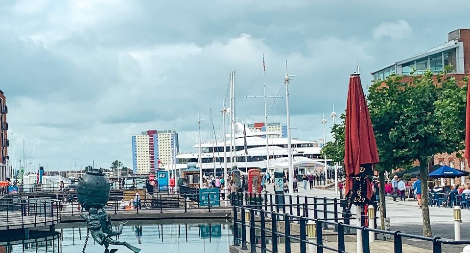 Komm an Land: Rundgang durch Portsmouth