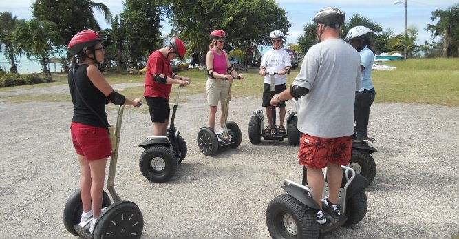 Antigua mit dem Segway entdecken  