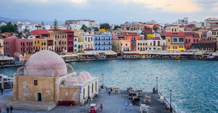 Komm an Land: Zu Fuß durch Chania