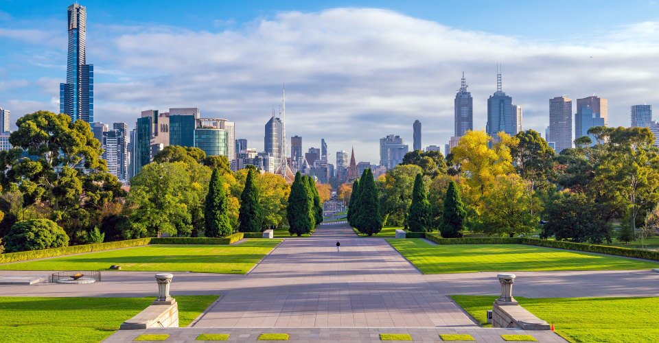 Komm an Land: Panoramafahrt durch Melbourne