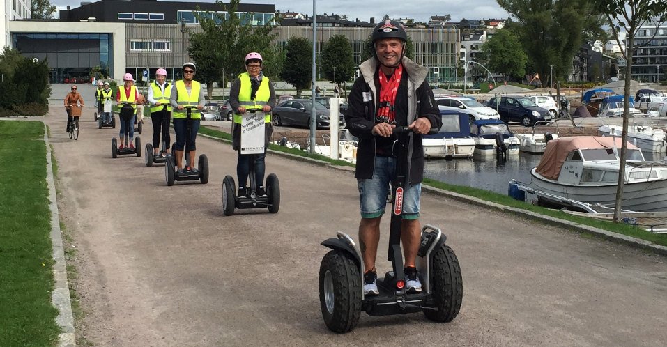 Mit dem Segway durch Kristiansand