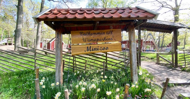 Miljöbilder i Wämöparken i Karlskrona.