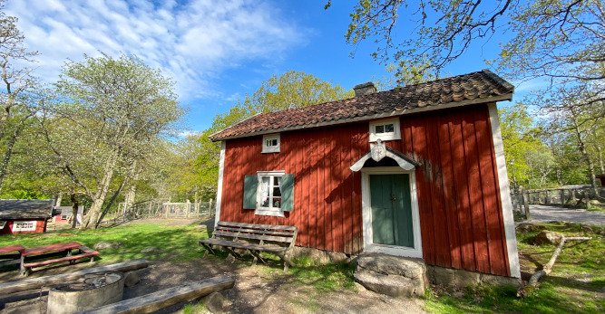 Miljöbilder i Wämöparken i Karlskrona.