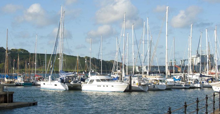 Komm an Land: Zu Fuß durch Falmouth