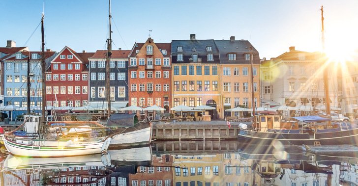 Copenhagen at sunrise