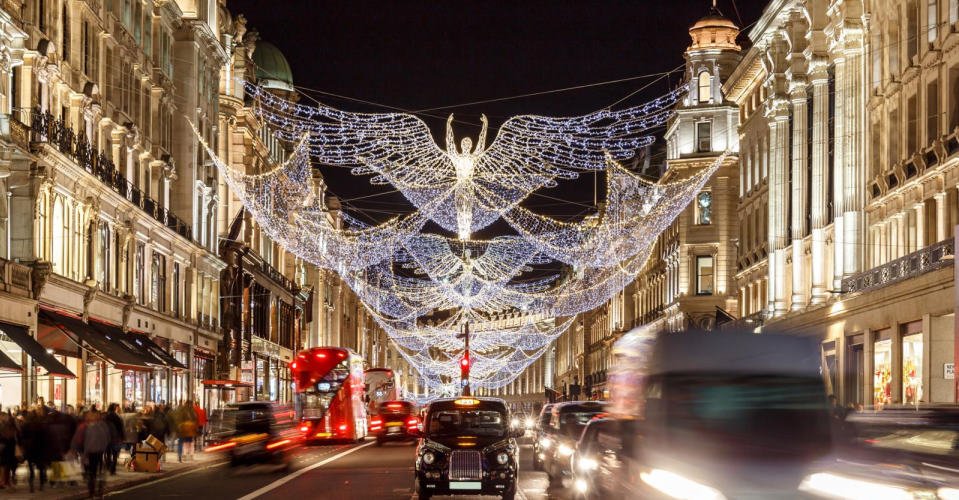 Das weihnachtliche London zu Fuß erkunden