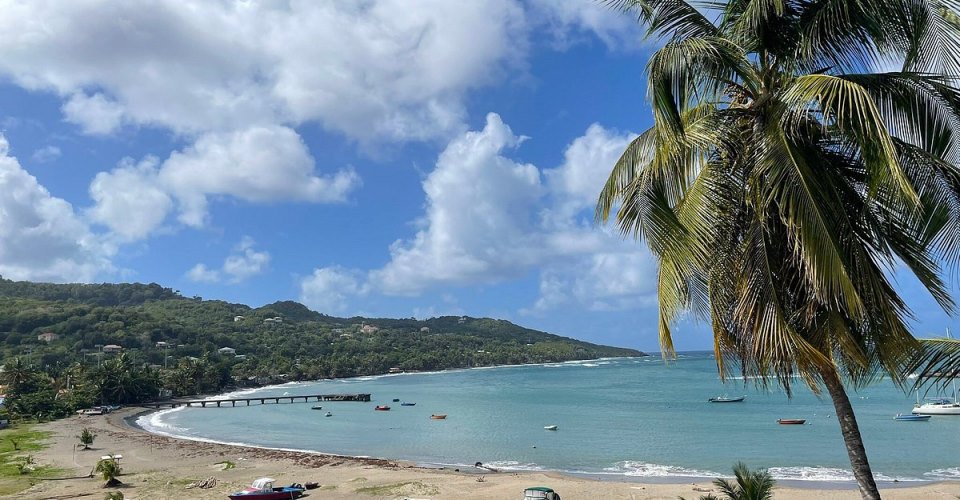Ein halber Tag am Grand Anse Strand