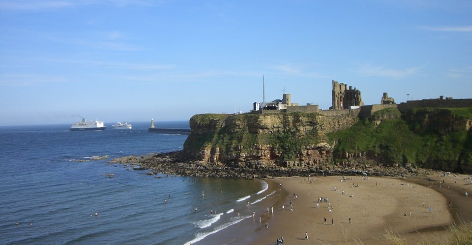 Komm an Land: Zu Fuß durch Tynemouth