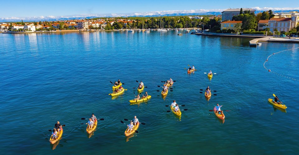 Zadar mit dem Kajak erkunden